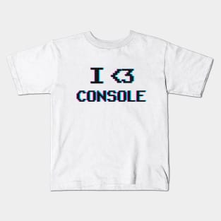 I Love console Kids T-Shirt